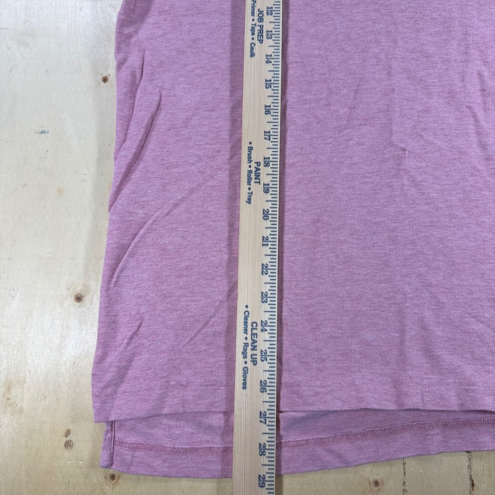 Brooks Brothers Mens Original Fit Performance Polo Pink Supima Cotton Large L - Picture 3 of 5